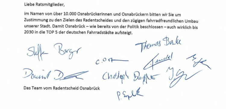 Mehr über den Artikel erfahren Offener Brief an die Ratsfraktionen